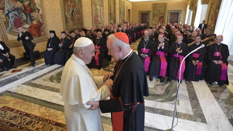 2018.09.13 Papa Francesco incontra i vescovi partecipanti al corso promosso dalla Congregazione per i Vescovi 