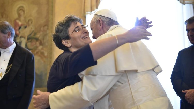 2018.09.14 Papa Francesco incontra i partecipanti all'Incontro di lavoro sulla crisi in Siria e nei Paesi limitrofi 
