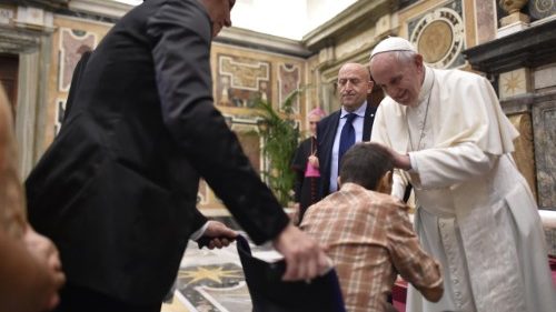 Papa all'ANMIL: l'uomo non è merce, diffondere nuova cultura del lavoro