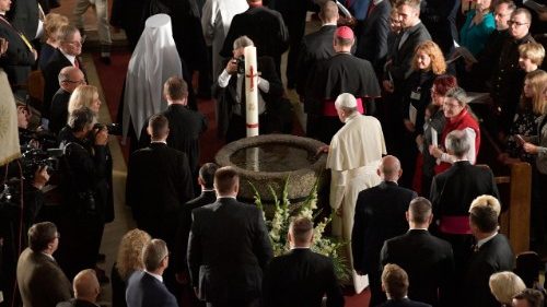 Íntegra do discurso do Papa na oração ecumênica