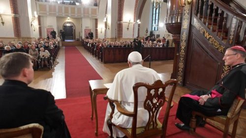 Die Papstansprache im katholischen Dom von Riga im Wortlaut