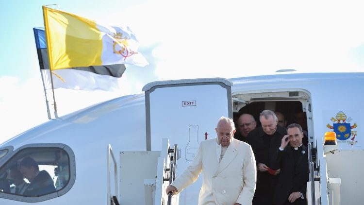 Popiežius keliauja