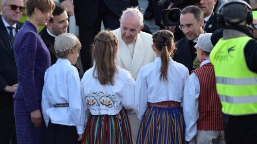Le Pape est arrivé en Estonie, dernière étape de son voyage dans les pays Baltes
