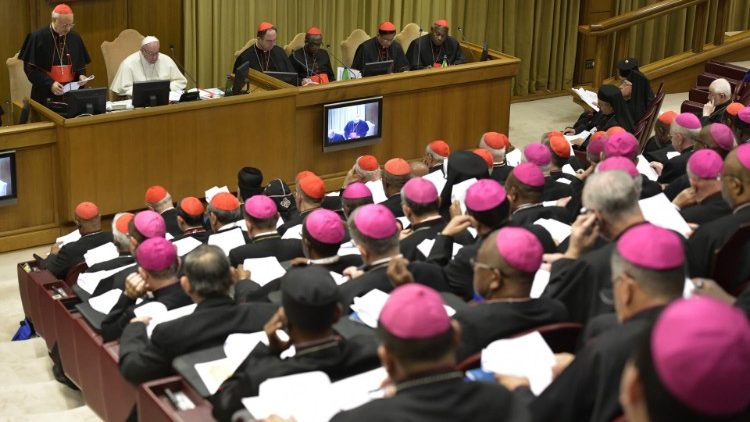 Vyskupų sinodo jaunimui darbų pradžia