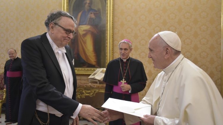 Hat dem Papst sein Beglaubigungsschreiben überreicht: Michael Koch
