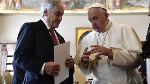 Nell’udienza del Papa al Presidente del Cile la ‘dolorosa piaga degli abusi’