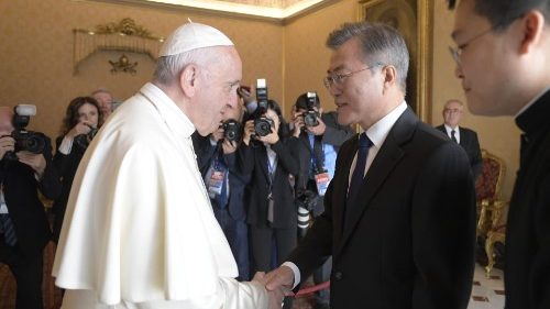 In udienza dal Papa il Presidente della Repubblica di Corea