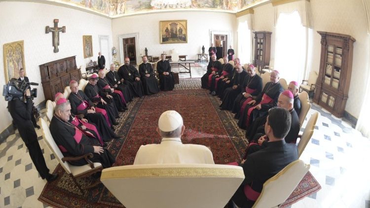 Conferenza Episcopale di Romania e Moldova ricevuta dal Papa nel novembre scorso