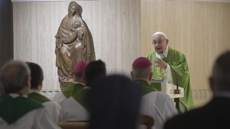 Papież: szemranie jest „naszym chlebem powszednim”