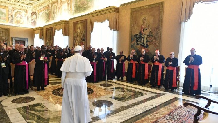 L'audience du Pape aux participants à l'assemblée plénière du Comité pontifical pour les Congrès eucharistiques, le 10 novembre 2018.