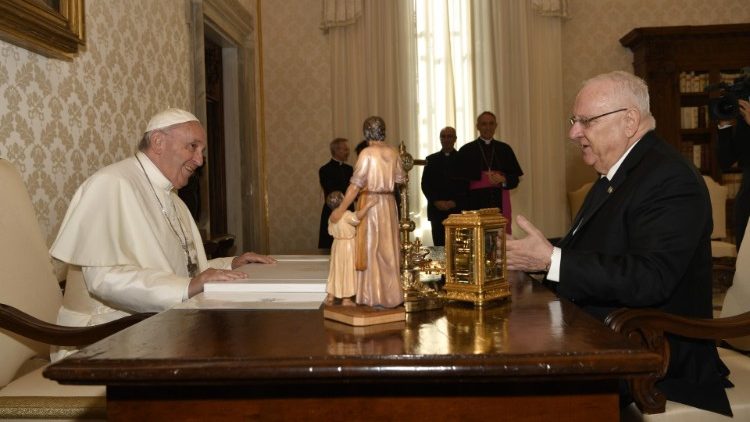 Tổng thống Reuven Rivlin thăm Vatican vào tháng 11/2018