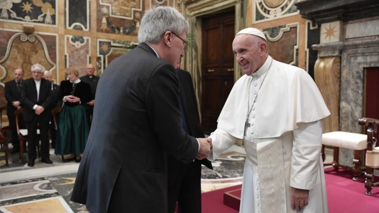 Papież z okazji przyznania Nagrody Ratzingera