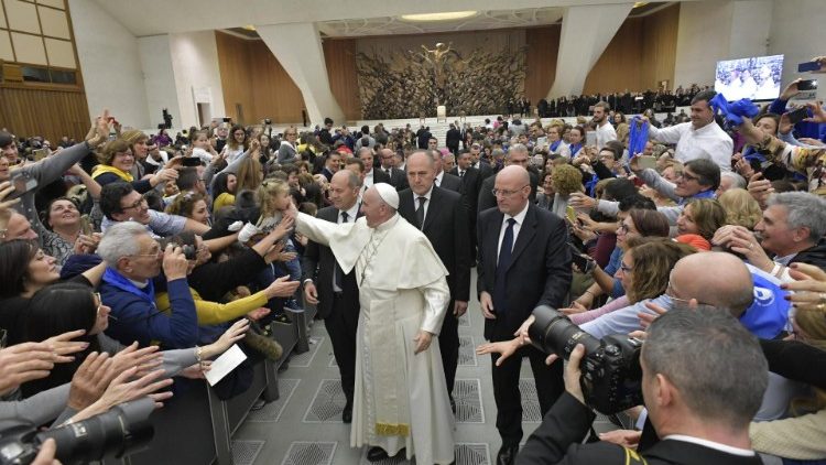 Popiežiaus audiencija Ugento ir Molfetta vyskupijų tikintiesiems