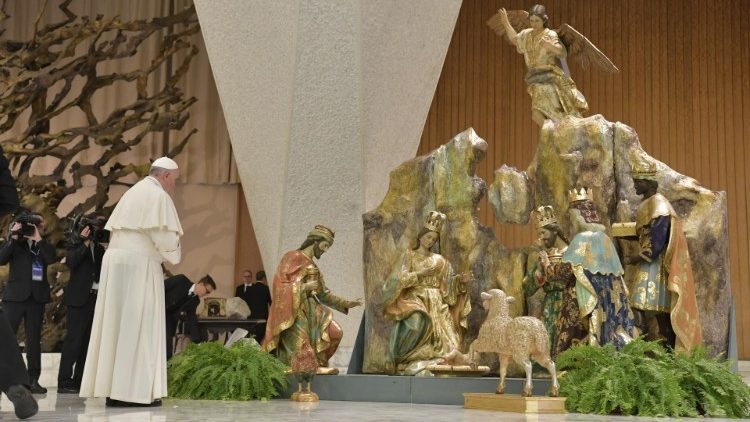 教皇フランシスコ、一般謁見で、2018年12月5日
