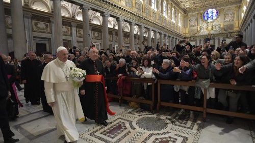 Le Pape François confie la ville de Rome à la Vierge Marie 