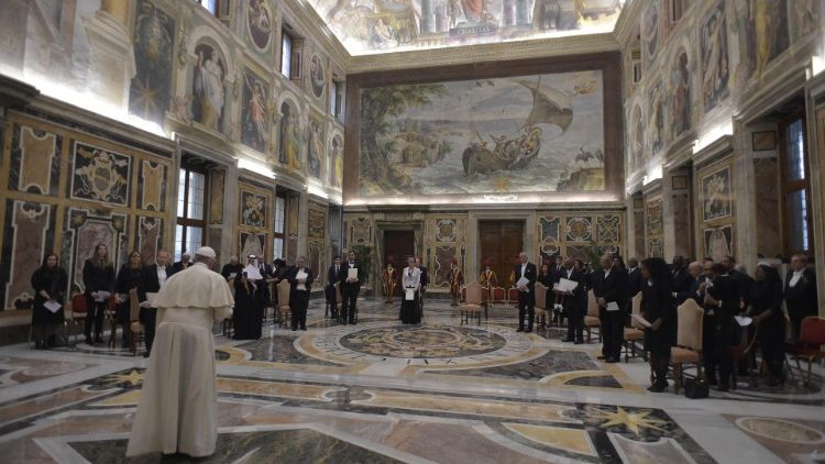 Papa Franjo i neresidentni veleposlanici ovjerovljeni pri Svetoj Stolici