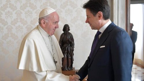 Le Pape François reçoit le chef du gouvernement italien
