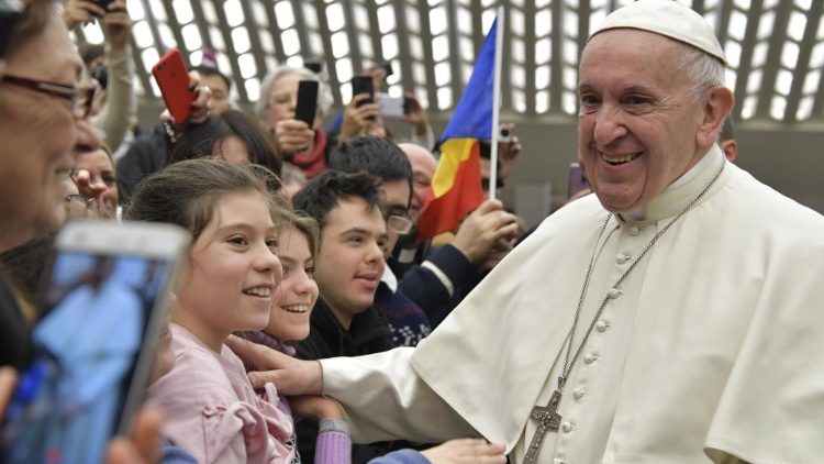 Папа Франциск на общей аудиенции 19 декабря