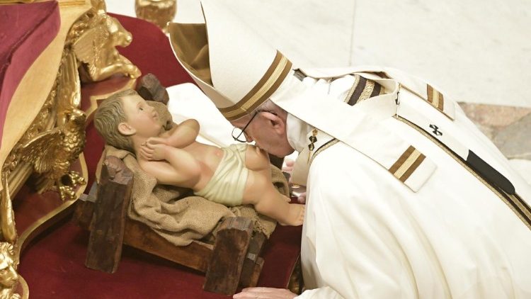 Папа Франциск на литургията за Бъдни вечер