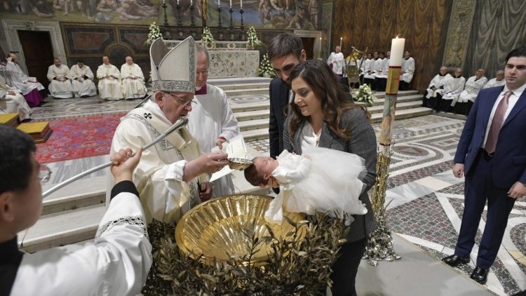 2019.01.13 Santa Messa con Battesimi neonati