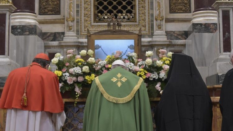 Papa Franjo na molitvi Večernje i otvaranju Molitvene osmine za jedinstvo krscana u Bazilici svetoga Pavla