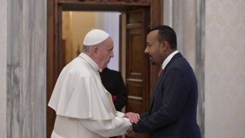 Paz com a Eritreia e desenvolvimento da África na conversa entre Papa e premier da Etiópia