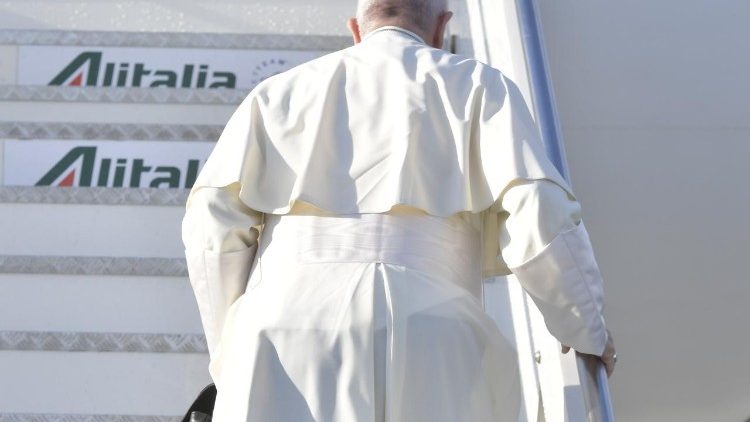 Papież w drodze do Panamy