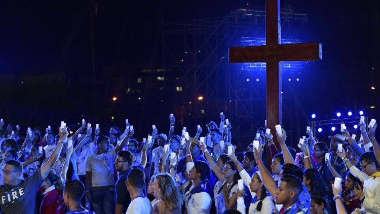 Korsvägen vid Världsungdomsdagen i Panama