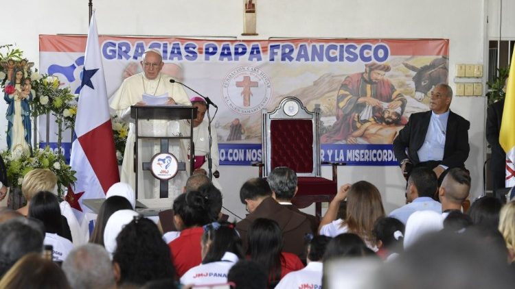 教宗在2019年世青节的机会上前往巴拿马