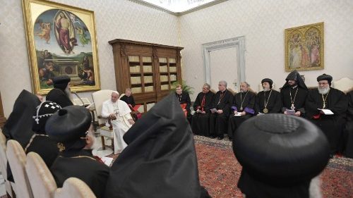 Le Pape François encourage le dialogue entre les catholiques et les orthodoxes orientaux