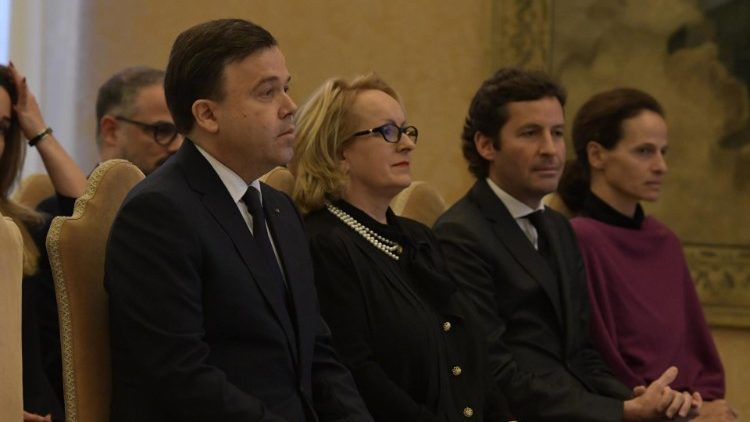 Monako nacionālās padomes delegācija Vatikānā