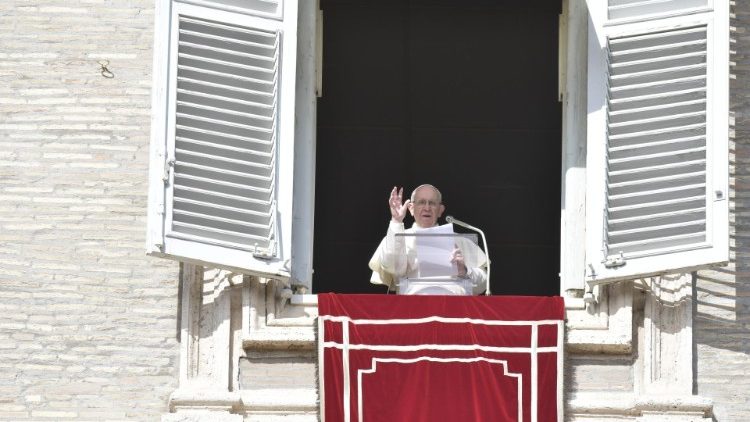 Le Pape François lors de la prière de l'Angélus, 3 février 2019 