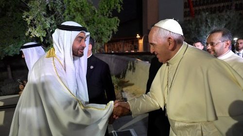 Rencontre interreligieuse à Abou Dhabi: le Pape exhorte au refus de toute violence