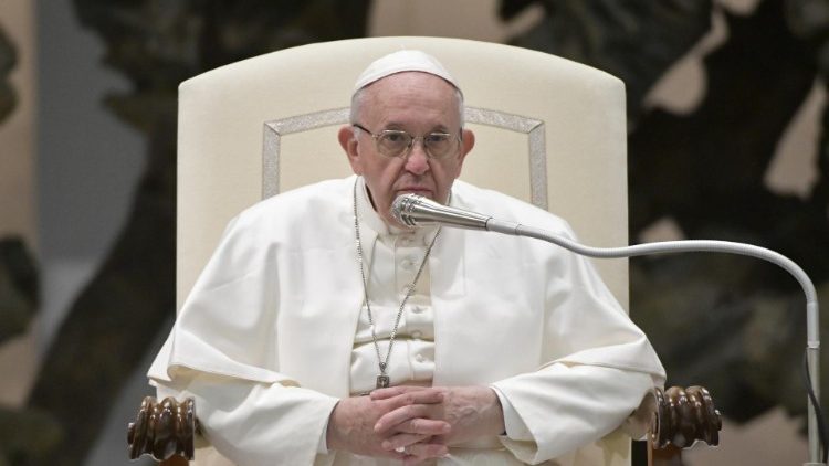 Le Pape François lors de l'audience générale du 6 février 2019.