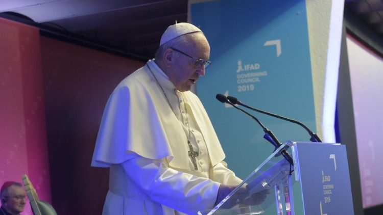 Pope Francis addresses IFAD's Governing Council