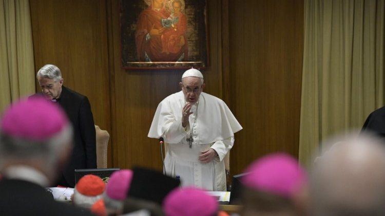 Påven vid mötet om skydd av minderåriga i Kyrkan