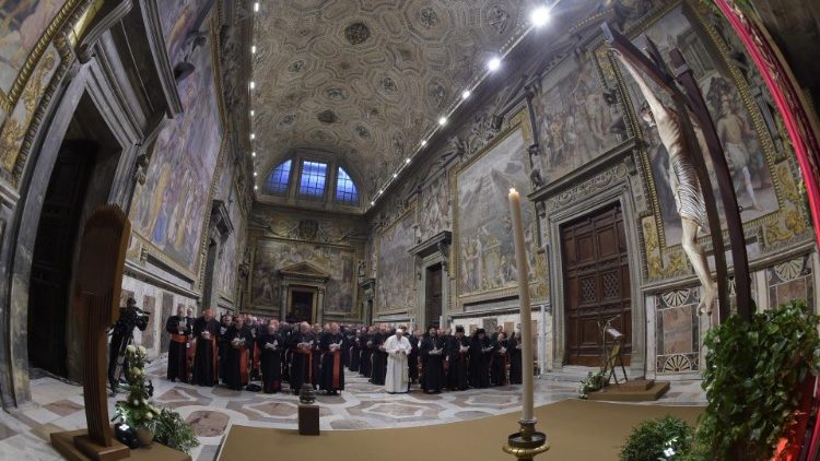 Spokorno bogoslužje med srečanjem v Vatikanu za zaščito mladoletnih.