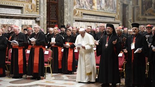 Pope, Bishops confess faults in penitential liturgy