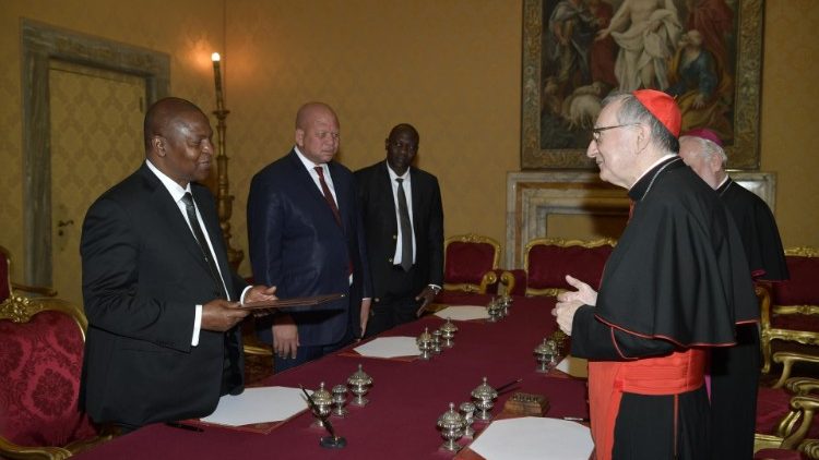 Jamhuri ya Watu wa Afrika ya Kati imeridhia Mkataba na Vatican na unaanza kutumika rasmi tarehe 5 Machi 2019