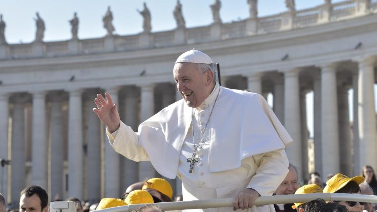 教皇フランシスコ、バチカンでの一般謁見　2019年3月6日