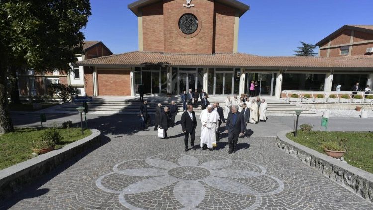 2019.03.15 Esercizi spirituali Ariccia rientro in Vaticano