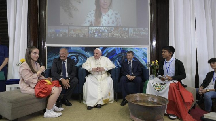 Pápež František pri otvorení nového programu Škôl dialógu (21. marec 2019)