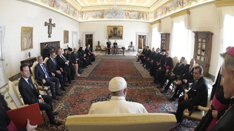 Encontro do Papa Francisco com Parlamentares da República Tcheca e República Eslovaca