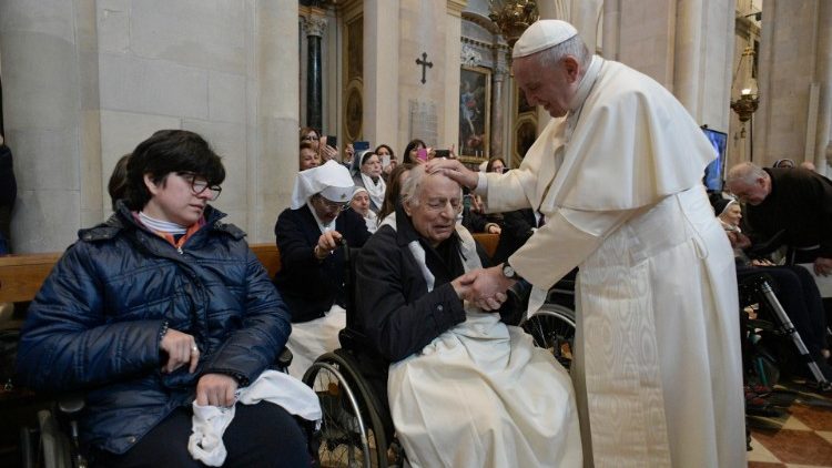  Popiežius Loreto šventovėje  2019 m.