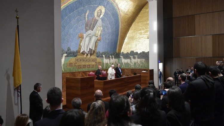 Papa Françesku në Universitetin e Lateranit (26.03.2019)