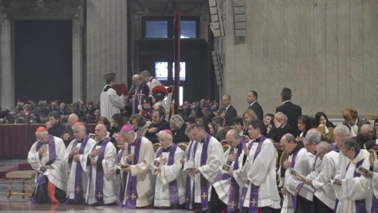 Nabożeństwo pokutne w bazylice św. Piotra
