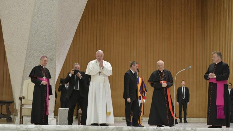 Папа Франциск на встрече с участниками учебного курса Апостольской пенитенциарии
