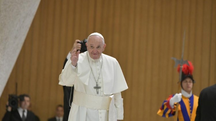 البابا فرنسيس خلال لقائه المشاركين في  الدورة الثلاثين التي تنظمها محكمة التوبة الرسولية حول سر الاعتراف 29 مارس 2019