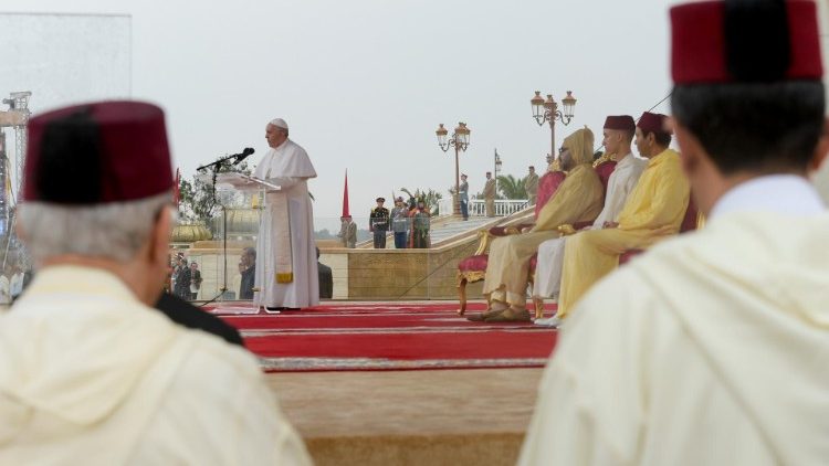 教宗方濟各會晤摩洛哥當局
