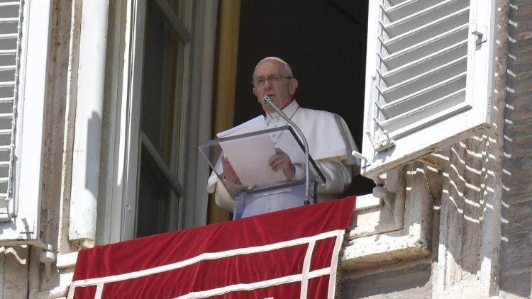 2019.04.07 Papst Franziskus beim Angelus